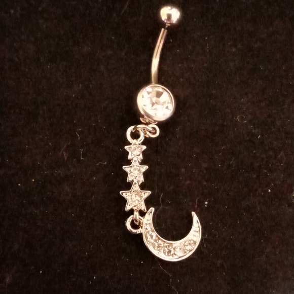 8 PC Set of Belly Button Rings - Picture 6 of 10